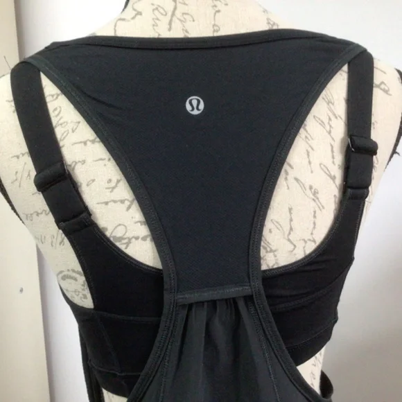 Lululemon Run: For Your Money Tank Sz 6 Black - Picture 9 of 16